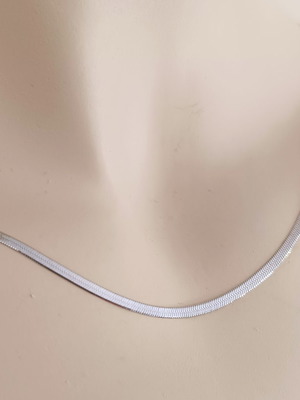Unisex stainless steel snake chain 2mm & 3mm 40cm & 45cm new