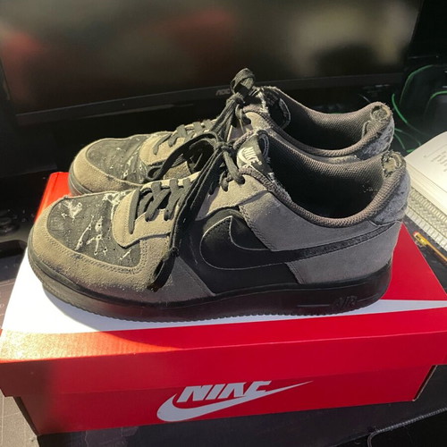 Nike Air Force Vintage sneakers used, size 45, black