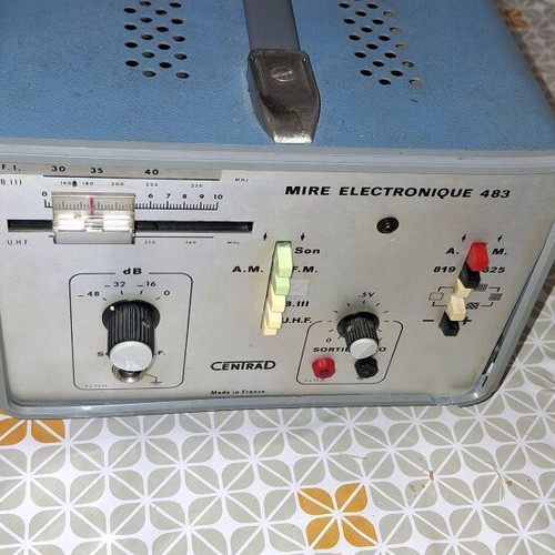 Centrad Mire Electronique 483 bar generator for old TVs