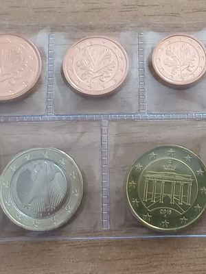 Γερμανικό σετ ευρώ 2016 Α εκτός 2 ευρώ καινούργιο (1 cent-1 ευρώ)