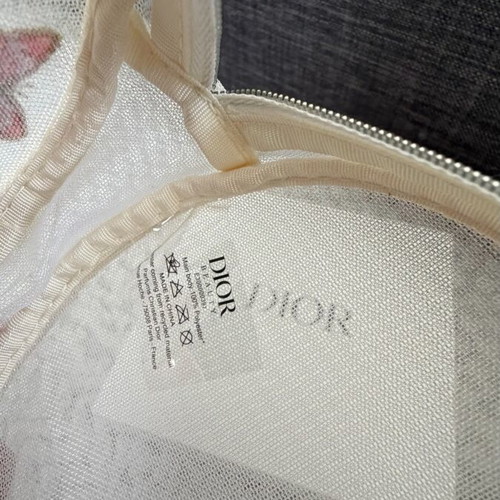 Dior collectible 2026 butterfly makeup bag new, multicolor