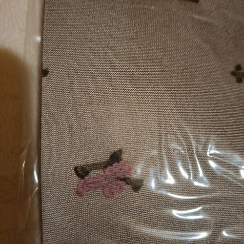 Tights new unused with pink designs