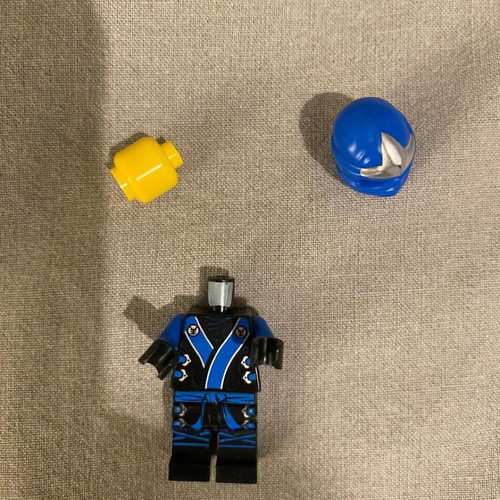 Lego Ninjago Jay used figure with blue robe The Final Battle