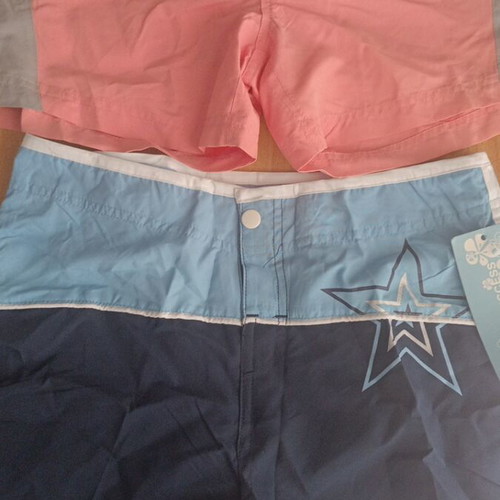 Girls' swimwear set new, size L, colorful, short and long