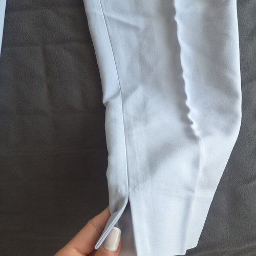 Zara pants size 40 used, ciel color