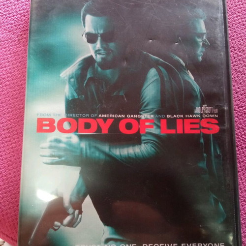 Body of Lies DVD like new, action adventure, subbed