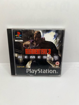 Resident Evil 3 Nemesis PS1 употребявана с малка пукнатина на кутията