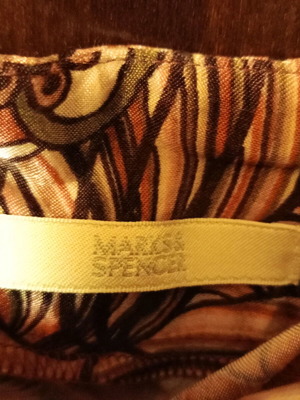 Vintage skirt Marks & Spencer pink like new, size 10
