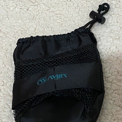 Amila Storage Pouch like new, black and turquoise
