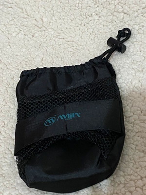 Amila Storage Pouch like new, black and turquoise
