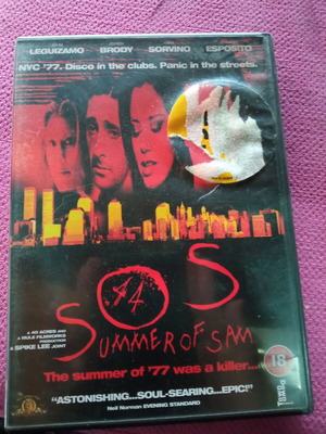 Summer of Sam DVD σε πολύ καλή κατάσταση, χωρίς καμία γρατσουνιά, υποτιτλισμένο θρίλερ περιπέτεια τρόμου