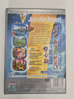 Sonic Heroes PlayStation 2 μεταχειρισμένο