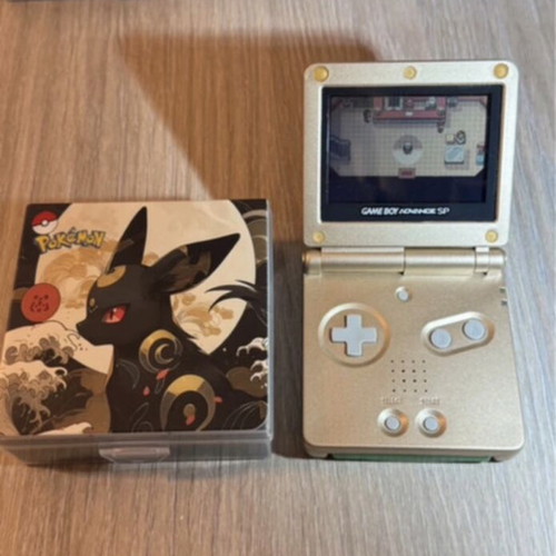 Pokémon Umbreon Custom Game Boy Advance SP with Case