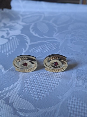 Vintage cufflinks like new, Italian brand with hallmark