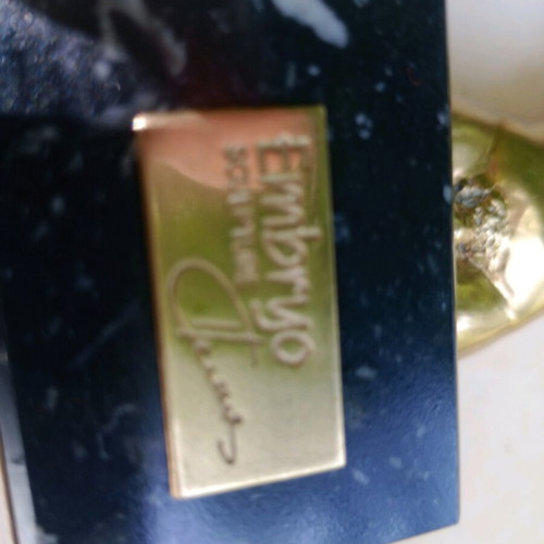 Bronze statuette like new, numbered and sealed