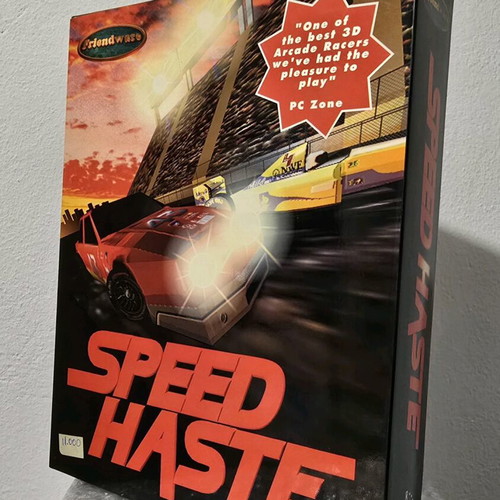 Speed Haste Big Box PC game like new, Greek manual