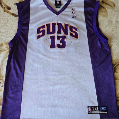 NBA Phoenix Suns basketball jersey #13 Nash Reebok used size 2XL