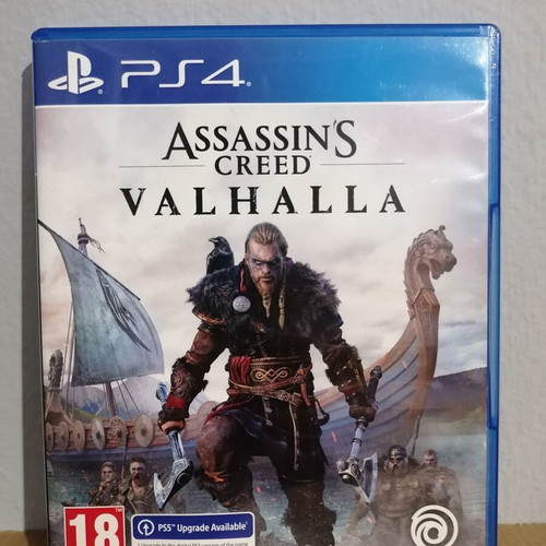Assassin's Creed Valhalla PS4 case used, no game included