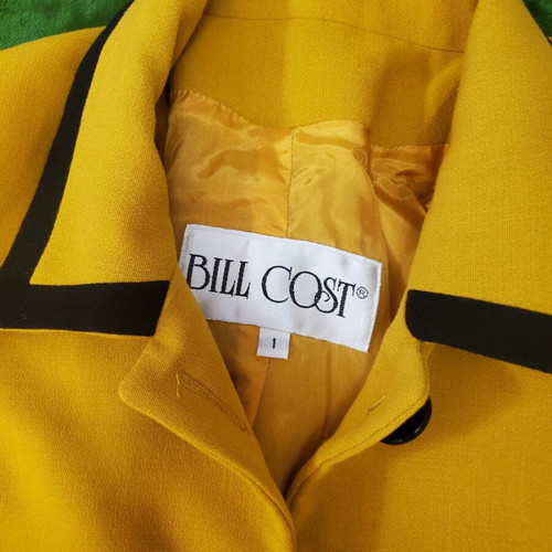 Bill Cost women's jacket yellow with black details used