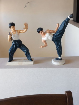 Φιγούρες Bruce Lee συλλεκτικές, σετ 2, στάσεις πολεμικών τεχνών