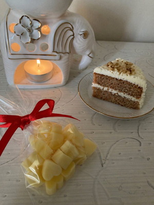 Wax melts with carrot cake scent new