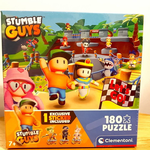 Clementoni Supercolor Stumble Guys Puzzle 180 Pieces New