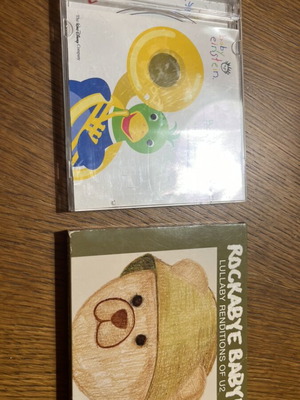Baby Vivaldi and U2 CDs for babies, pack