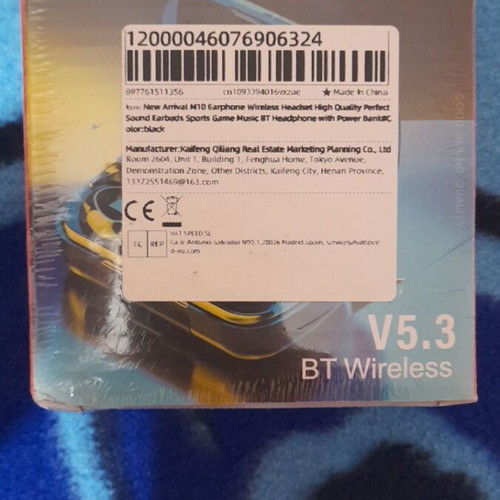 Wireless headset new, unused