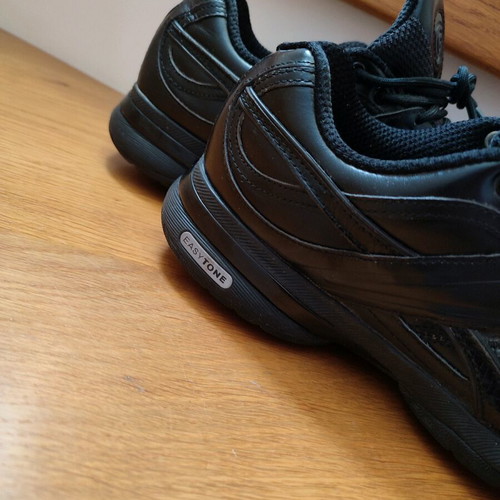 Reebok EasyTone black athletic shoes size 37, worn few times