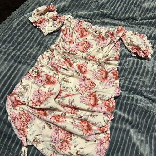 Dress pink like new, size S