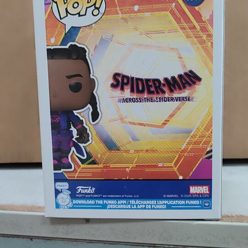 Funko Pop Miles Morales Spiderman 9500pcs Limited #1562 like new