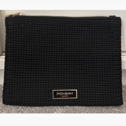 YSL cosmetic bag limited edition black