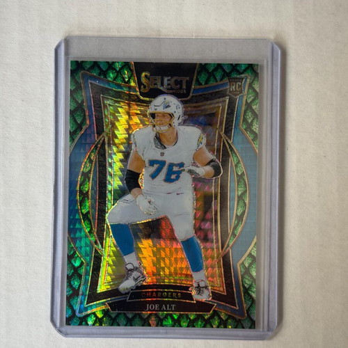 2024 Panini Select Concourse Joe Alt #82 Dragon Scale Prizm RC card new