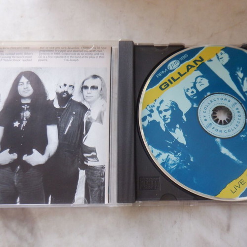Gillan The BBC Tapes Vol.2 1980 CD like new, rare
