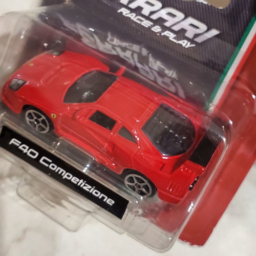 Burago Ferrari F40 Competizione model car, sealed