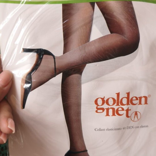 Golden Net Allegro tights pack of 6, new, 40 DEN, medium, daino