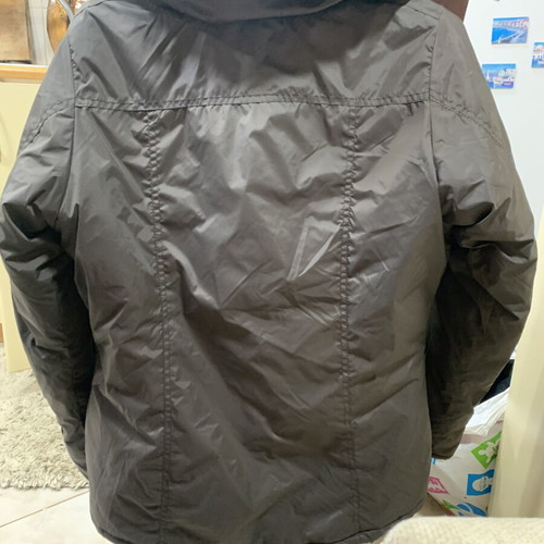 Women's puffer jacket like new, black, size S