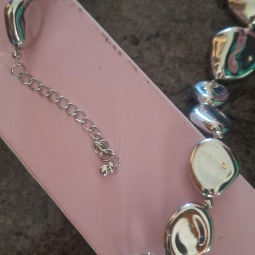 Necklace silver new