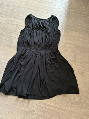 Massimo Dutti dress, black, soft elastic fabric