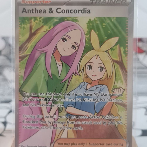 Anthea and Concordia Ascended Heroes Pokemon Full Art Trainer card new