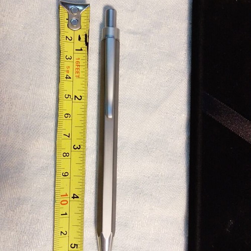 Vintage Status Silver Pen in Pencil Shape like New