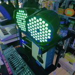 DjSPOT PARLed 54x3W DMX-SOUND 162W καινούργια, σετ 2 τεμαχίων