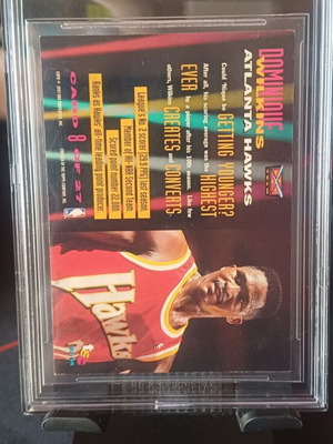 Κάρτα με αυτόγραφο Dominique Wilkins Beckett authenticated καινούργιο