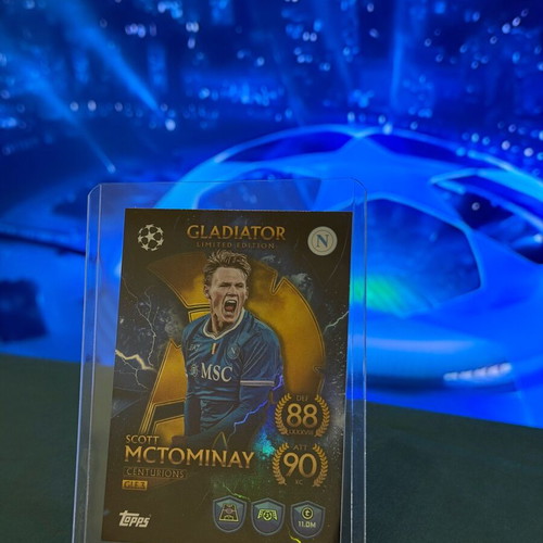Gladiator Limited Edition Champions League 2025/2026 Cards New Set of 6
