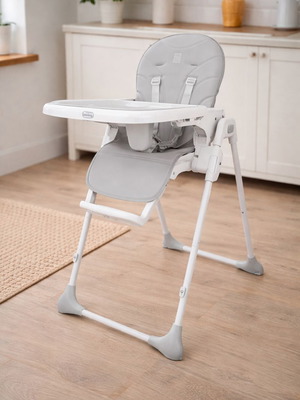 Επώνυμο καρεκλάκι φαγητού Gray για 6μηνων+ καινούργιο
