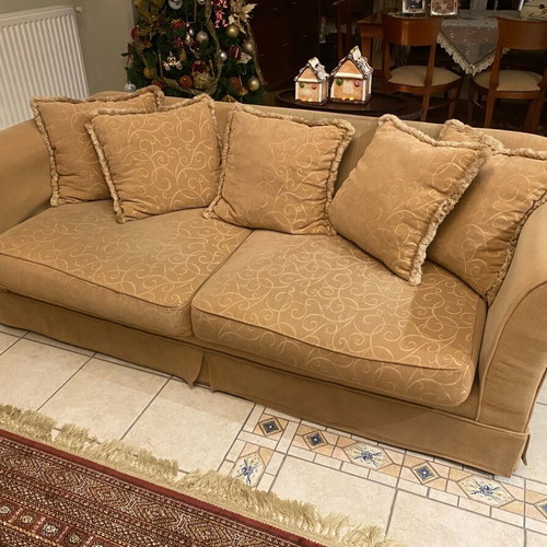 Living room sofa set three-seater and two-seater used