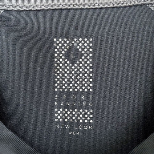 New Look Sport Stretch T-shirt Large used, black