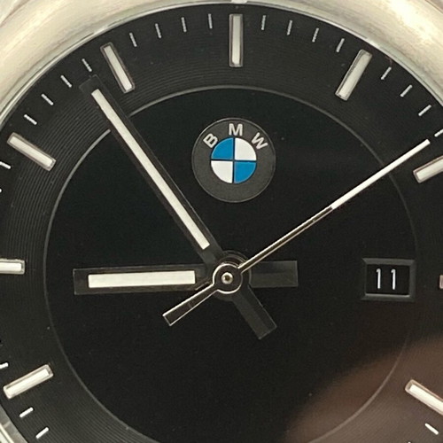 BMW Black Silver Watch - 32mm Ladies by Tourneau Swiss