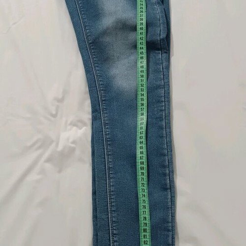 Orchestra girls' denim jumpsuit 14 years like new, blue