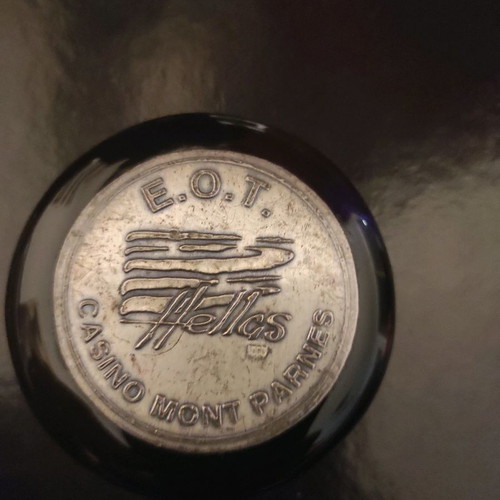 Silver paperweight used Casino Mont Parnes
